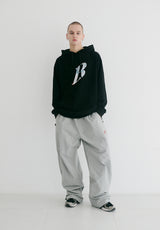 Bロゴパーカー / BSR2223FWPO058 B LOGO HOODIE BLACK