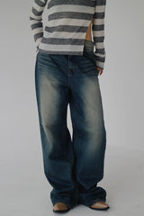 ボヘミアンデニムパンツ / bohemian denim trousers