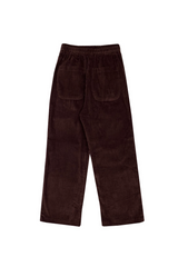Corduroy Pintuck Band Pants  (brown)