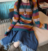 ビンテージジーンズダメージロングスカート / vintage jean damage long skirt