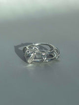 HEART TURTLE RING SILVER