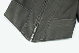 ピグメントレザーバイカージャケット / PIGMENT LEATHER BIKER JACKET