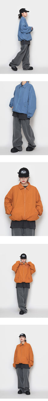 カラーストリングウィンドブレーカー / Collar String Windbreaker