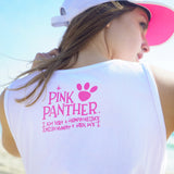 Pink Panther Leaning Against Our Logo Tank Top (3color) (6674858311798)