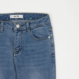 ハイスパンデックスデストロイドスキニージーンズ/HIGH SPANDEX DESTROYED LIGHT BLUE SKINNY JEAN [6060]