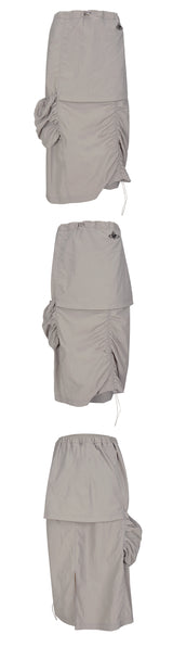 PUSH SKIRT IN GREY