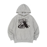 KITSCH CAT JUMPING HOOD TEE (MELANGE)