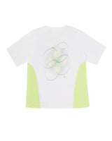 カラーブロックVネックTシャツ