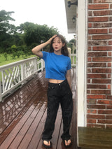 Milky Way denim pants