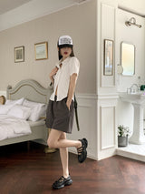 [MADE] リベットメッシュ裏地水遊びナイロンパート3ショーツパンツ/RIVET MESH LINING WATER NYLON THREE PARTS SHORTS PANTS