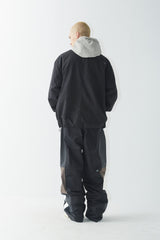 クロスボックスリフレクティブトラックパンツ / BSR2223FWPT031 WD CROSS BOX REFLECTIVE TRACK PANTS BLACK