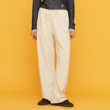 プリーツバンディングパンツ / PLEATS BANDING PANTS_IVORY