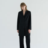 クラシックロングジャケット / CLASSIC LONG JACKET, BLACK