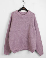 Sentom Round Long-Sleeved Knit