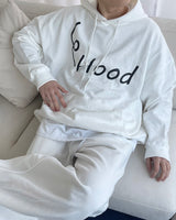プリントオーバーフーディ / HOOD Printed Over Hoodie (3 colors)