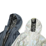 ワームライトフーデッドジャケット/BSR2223FWJK040 WARMTH LIGHT HOODED JACKET DEEP GRAY