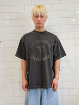 VENTIQUE ピグメントジーザス半袖Tシャツ