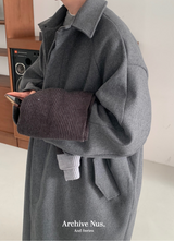 Nus. Wool Grey Coat(2color)