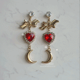 ムーンウィッチピアス / Moon Witch Piercing - Red