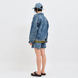 JINRO OVERSIZED DENIM TRUCKER JACKET