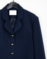 クラシックゴールドボタンジャケット/Classic Gold Button Jacket (2color)
