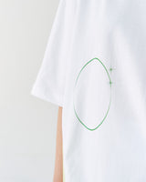 カラーブロックVネックTシャツ