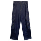 (UNISEX) ステッチマルチポケットデニムパンツ