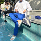 ロゲインアイスリネンオーバーサイズシャツ/Rogaine Ice Linen Oversized Shirt (5 colors)
