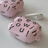 グロッシーAirPodsケース / pink glossy pods