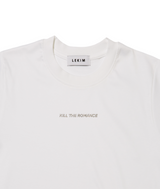 KILL THE ROMANCE CUBIC T-SHIRT WHITE (WOMAN)
