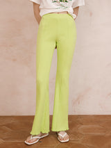 BOOTSCUT PANTS LIME