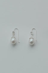 Horn Pearl Earrings