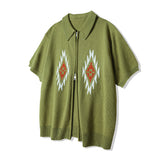 チマヨパターンニットカーディガン / CHIMAYO PATTERN KNIT CARDIGAN BASIL