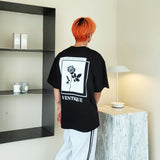 Rose T-shirt 3color