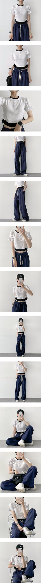 Summer soft linen spandex bendable pants