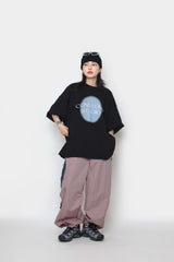 スプレー刺繍半袖T