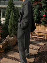 ASCLO Power Shoulder Stripe Coat (2color)
