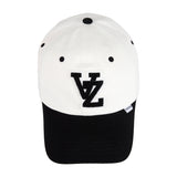 VZアプリケツートーンオーバーフィットボールキャップブラックVZ Applique Twotone Over Fit Ball Cap Black (6683672903798)