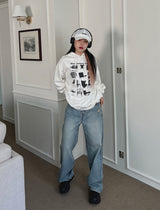 チェアフーディー/Chair Hooded T-shirt (2color)
