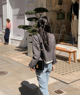 クラシックパールリボンヘアピン
