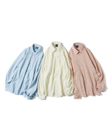 ステッチストライプシャツ/Stitch Stripe Shirt S114 Serenity Blue