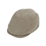 Stud Logo Retro Wool Beret Beige
