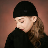 Minimal label beanie