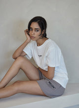 W12 ホワイトコンセプトベーシックTシャツ