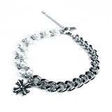 クロスミックスチェーンブレスレット / [MADE] Cross Mix Chain Bracelet