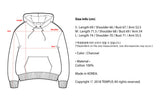 スティッチポイントフーディー / STITCH POINT HOODIE [CHARCOAL]