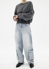 イージーピグメントスウェットシャツ / Easy Pigment Sweatshirt (3color)