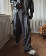 ロンドアイレットスラックス / [自主製作] Lond Eyelet Slacks (2 color)