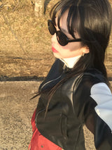 Shadow leather jacket 