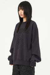 Punk rock heavy fleece sweatshirt